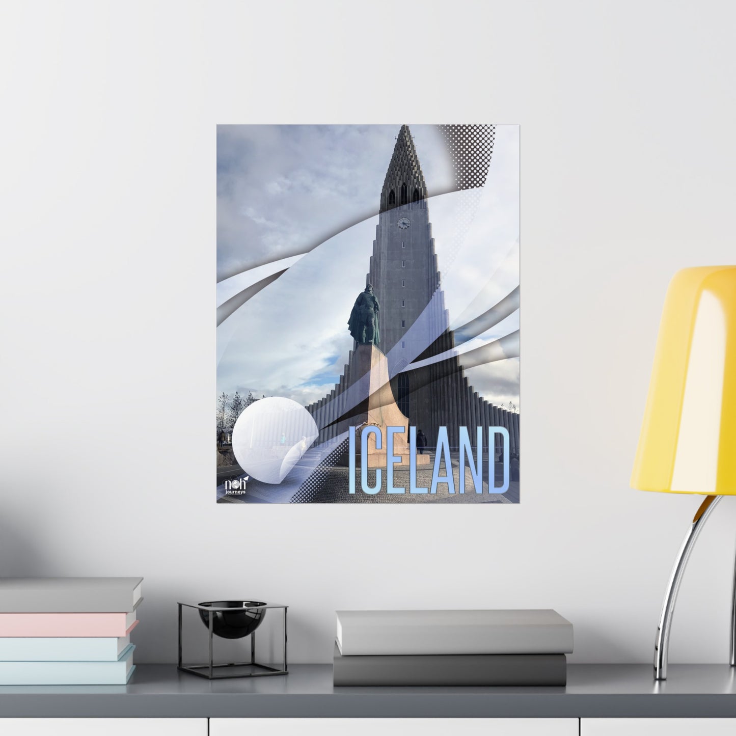 Matte Poster - Iceland Hallgrímskirkja