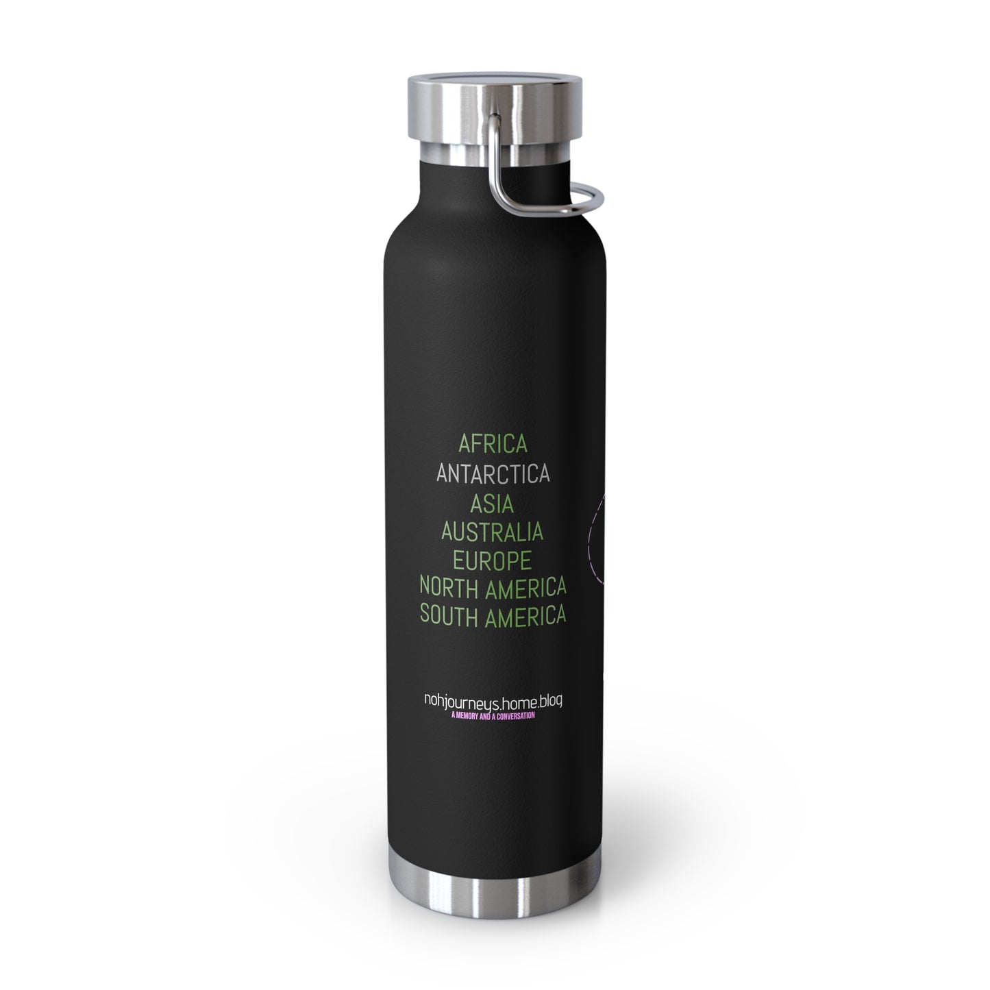 Logo - Copper Vacuum Insulated Bottle, 22oz