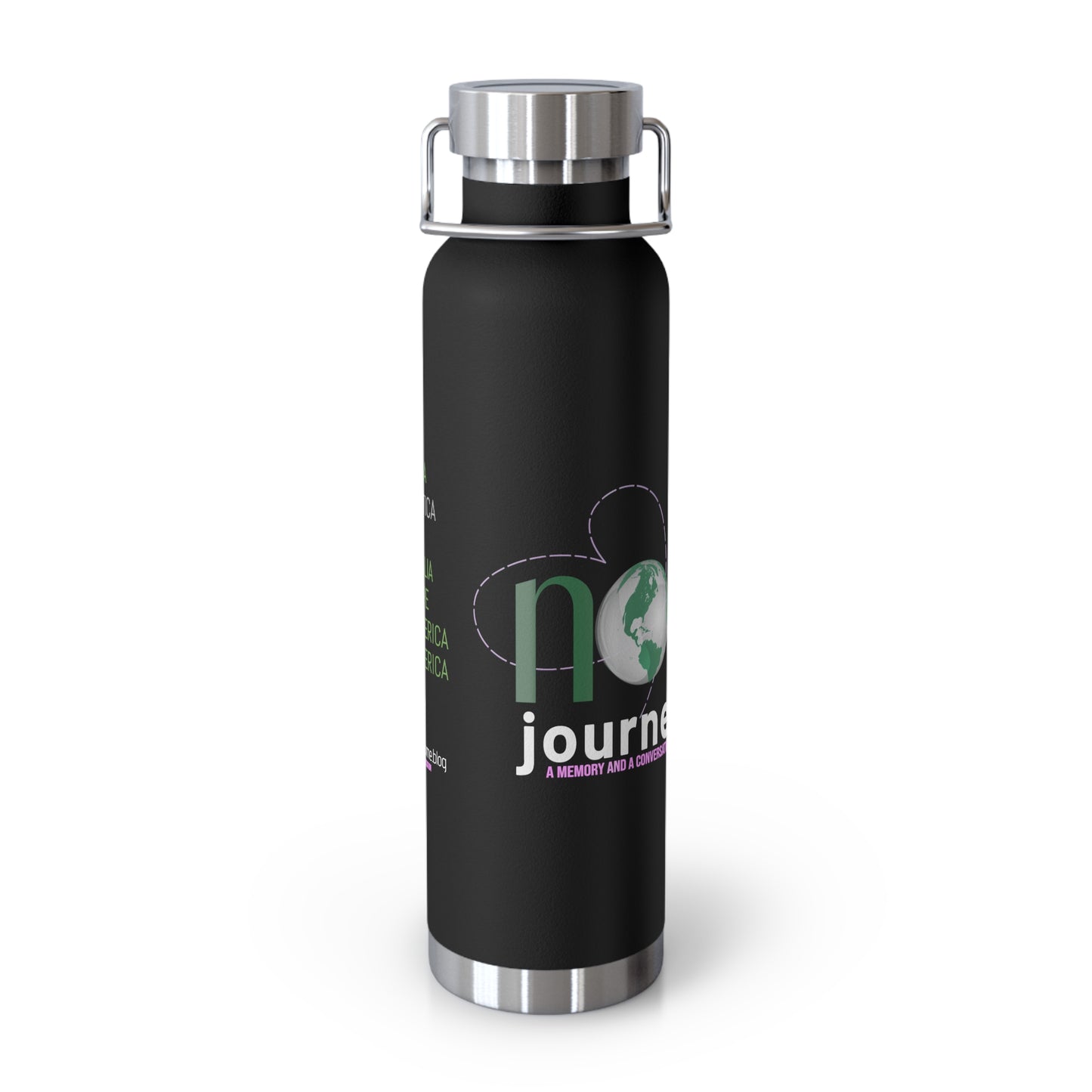 Logo - Copper Vacuum Insulated Bottle, 22oz