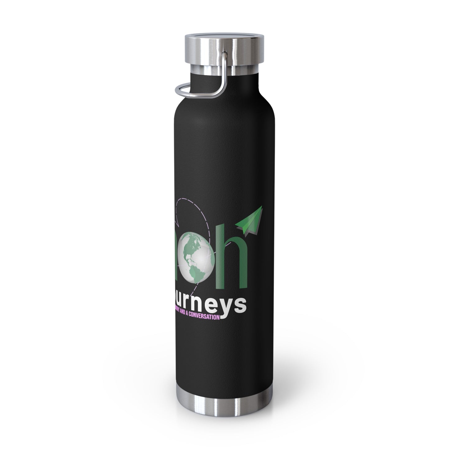Logo - Copper Vacuum Insulated Bottle, 22oz