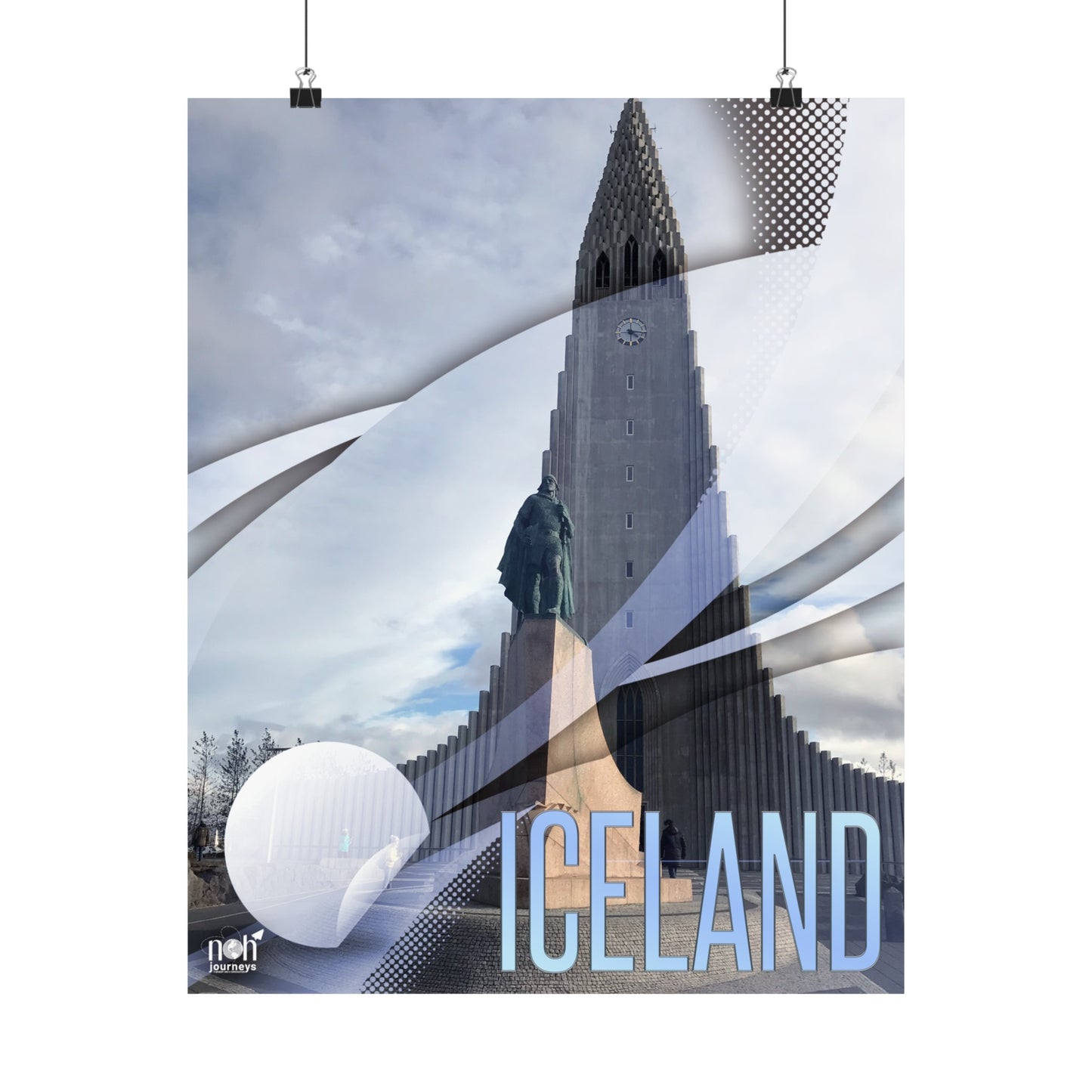 Matte Poster - Iceland Hallgrímskirkja