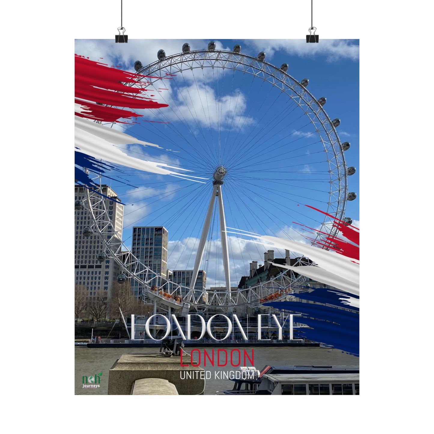 Matte Poster - London Eye