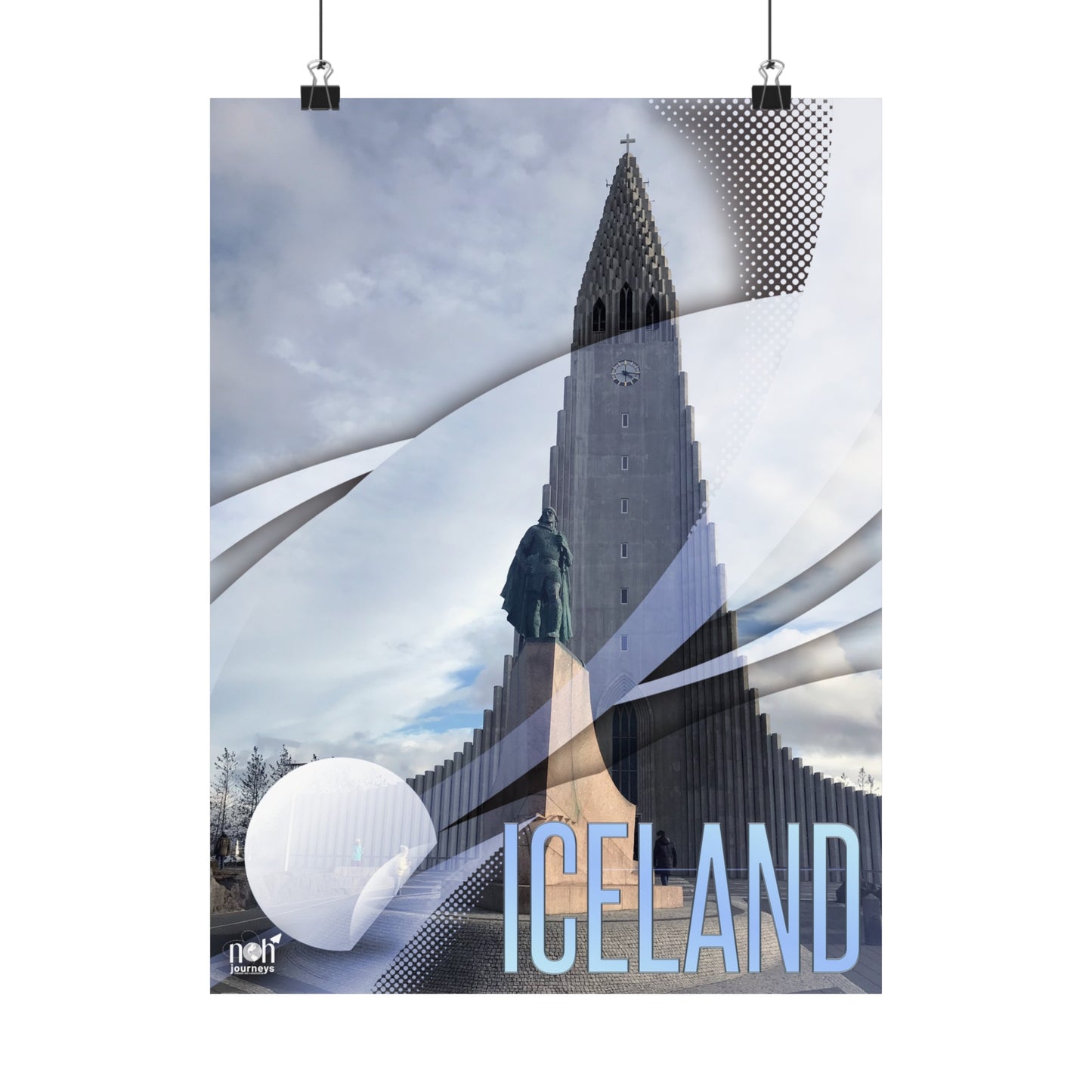Matte Poster - Iceland Hallgrímskirkja