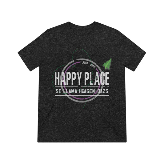 Happy Place - Unisex Triblend Tee