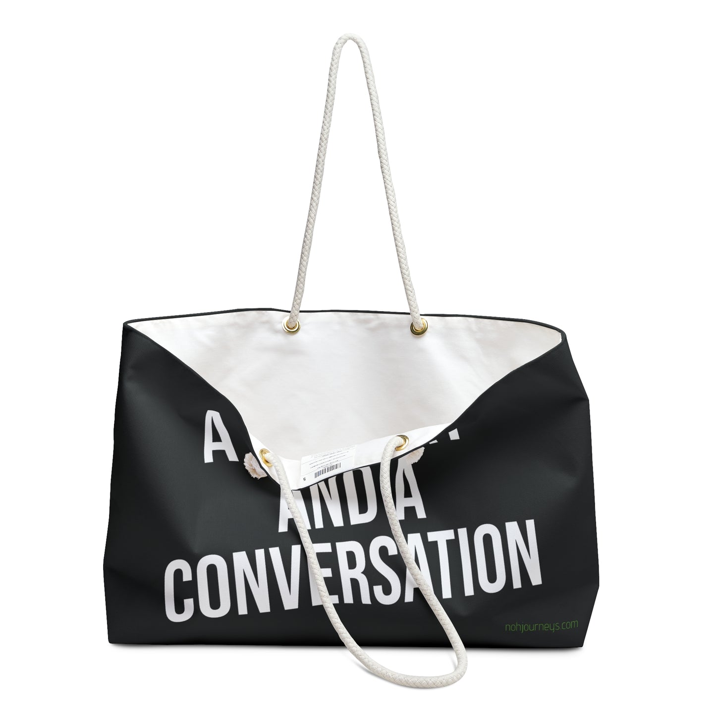 A Memory and a Conversation Weekender Bag