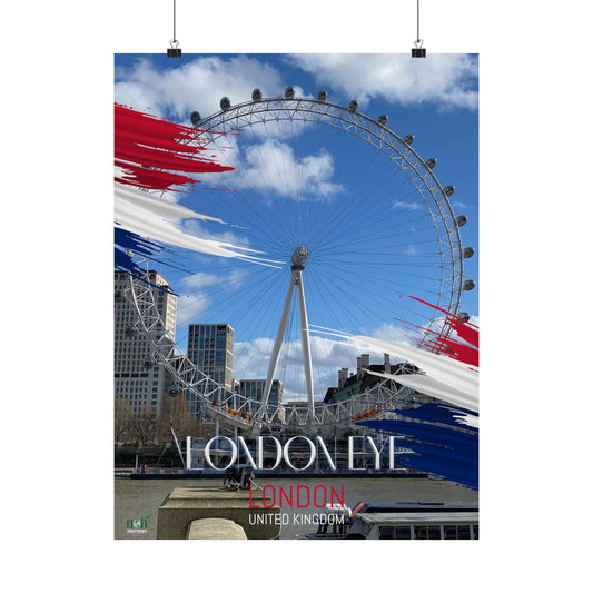 Matte Poster - London Eye