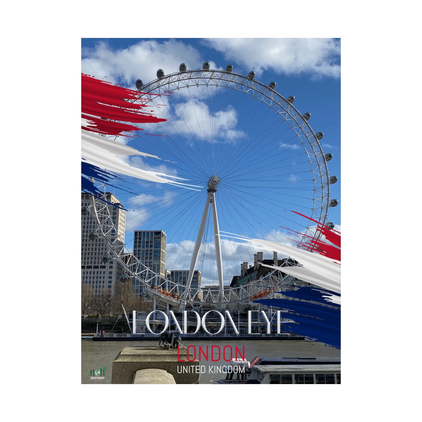 Matte Poster - London Eye