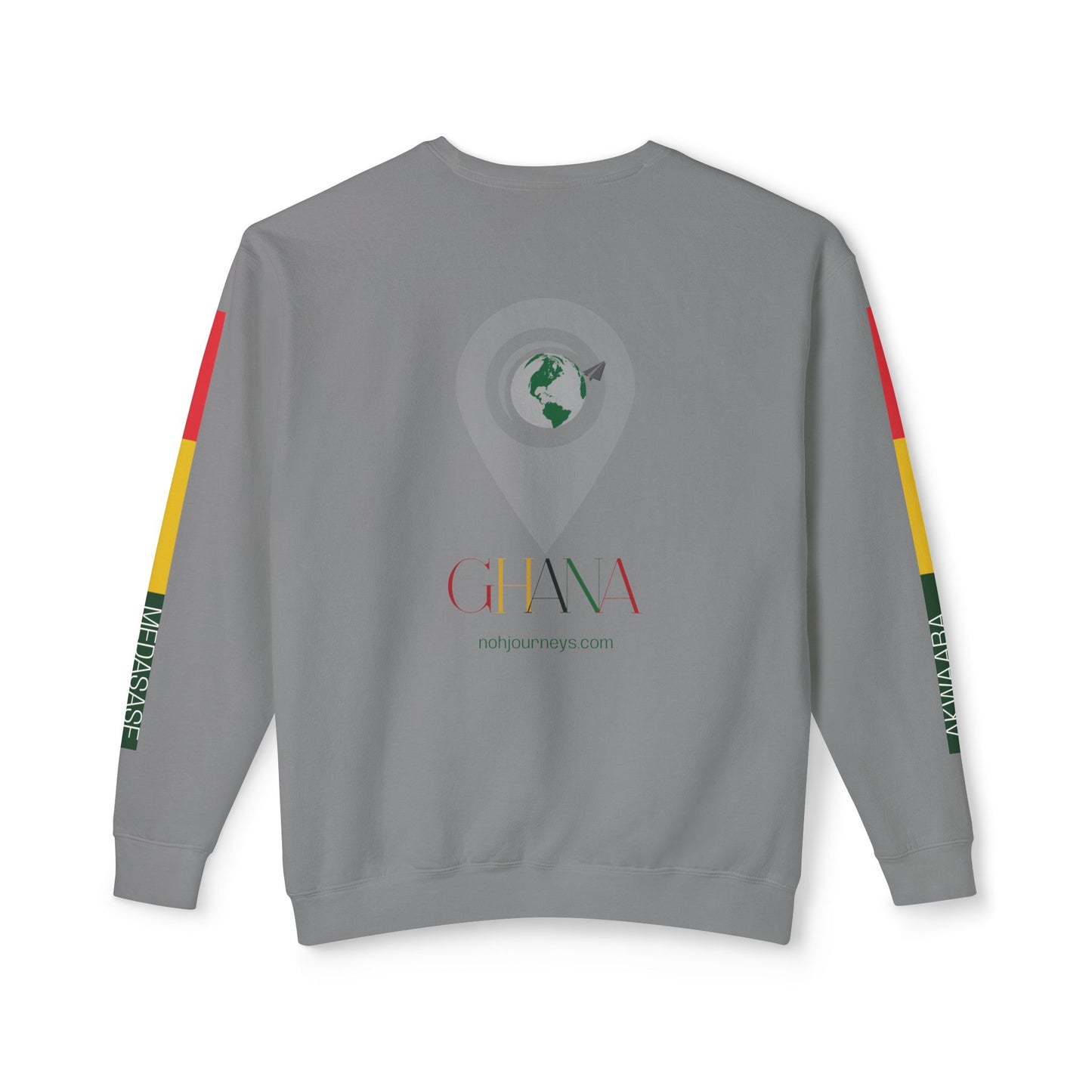 Africa Heritage Crewneck - Ghana Edition | NOH Journeys "Born in Me" Collection