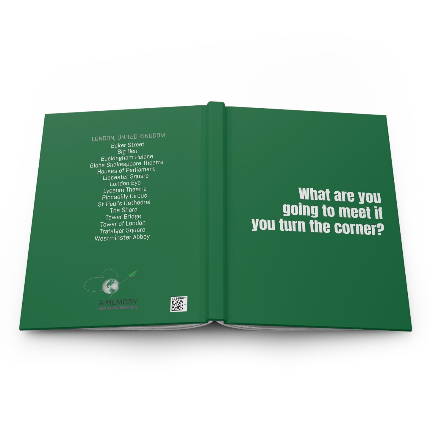 Hardcover Journal - London