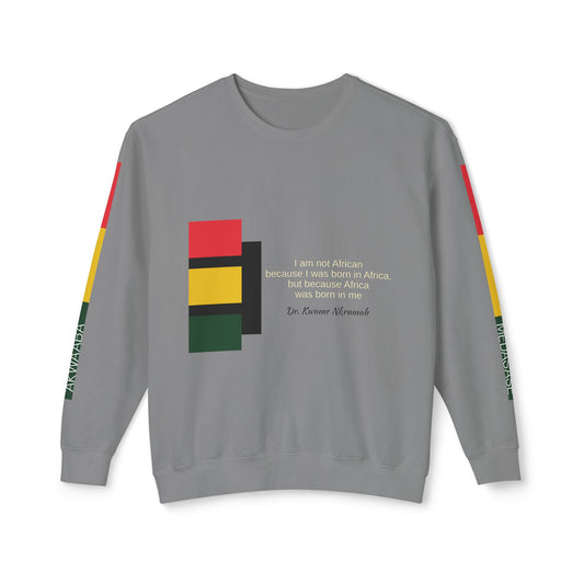 Africa Heritage Crewneck - Ghana Edition | NOH Journeys "Born in Me" Collection