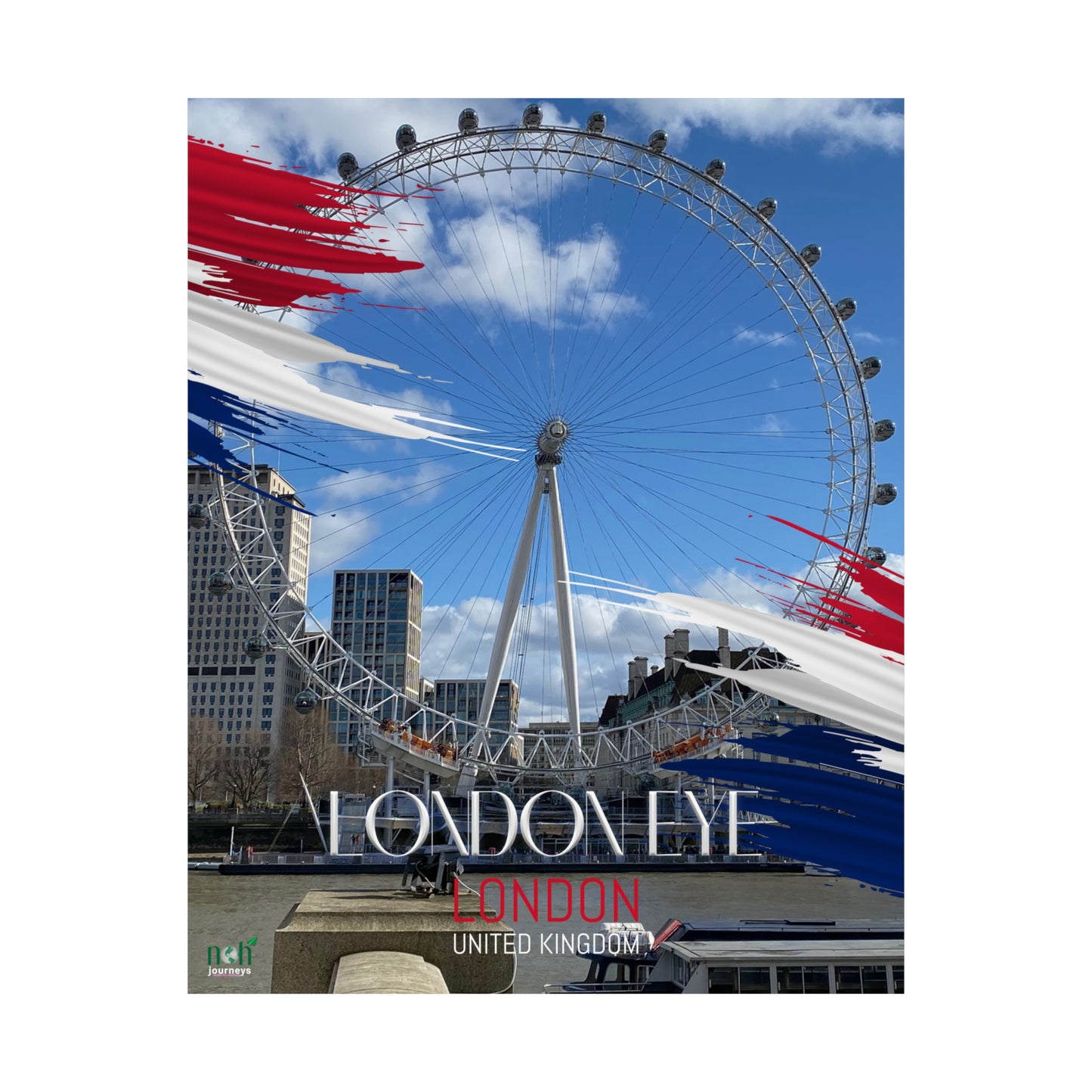 Matte Poster - London Eye