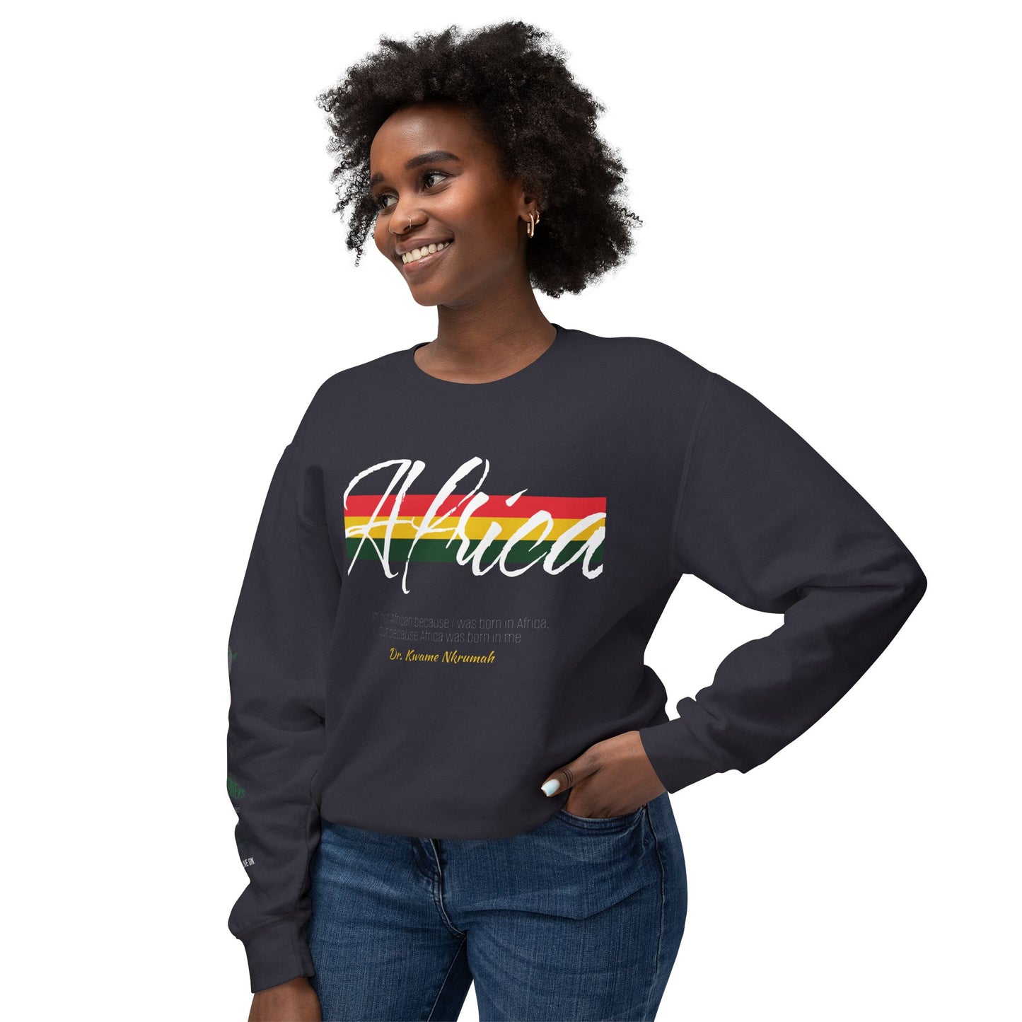 Africa Heritage Crewneck - Ghana Edition | NOH Journeys "Born in Me" Collection