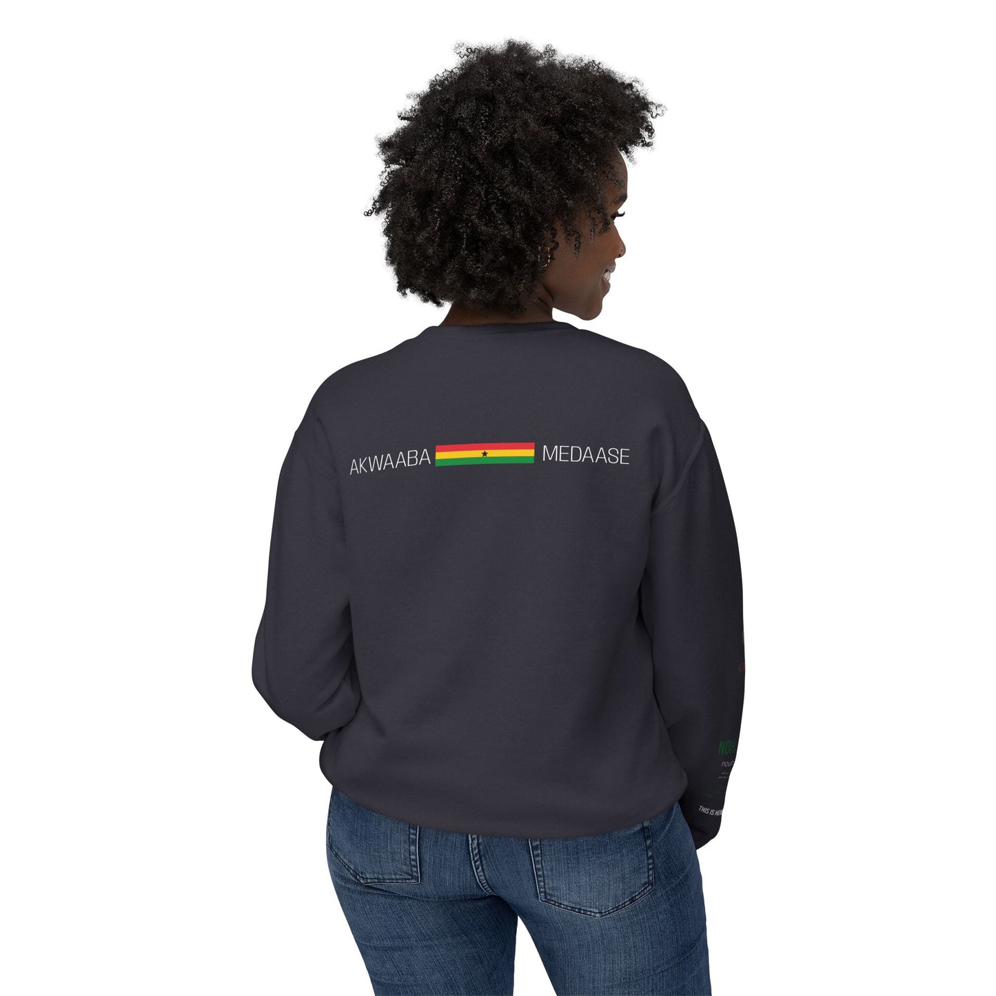 Africa Heritage Crewneck - Ghana Edition | NOH Journeys "Born in Me" Collection